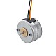 Φ25x15mm PM Motor paso a paso 7.5deg 14.7mN.m(2.082oz.in) 0.5A 4 Cables Φ25x15mm PM Motor paso a paso 7.5deg 14.7mN.m(2.082oz.in) 0.5A 4 Cables