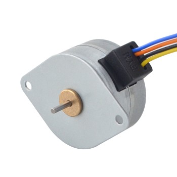 Φ35x22mm PM Motor paso a paso 7.5deg 53.9mN.m(7.634oz.in) 0.2A 4 Cables