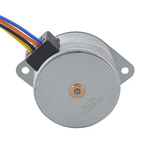 Φ35x22mm PM Motor paso a paso 7.5deg 53.9mN.m(7.634oz.in) 0.2A 4 Cables Φ35x22mm PM Motor paso a paso 7.5deg 53.9mN.m(7.634oz.in) 0.2A 4 Cables