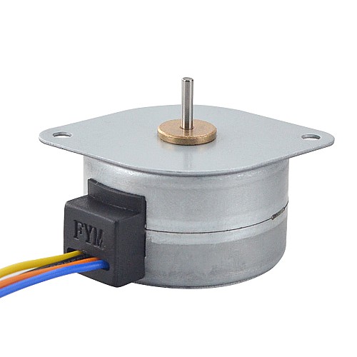 Φ35x22mm PM Motor paso a paso 7.5deg 53.9mN.m(7.634oz.in) 0.2A 4 Cables Φ35x22mm PM Motor paso a paso 7.5deg 53.9mN.m(7.634oz.in) 0.2A 4 Cables