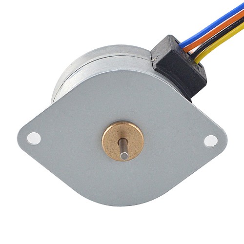 Φ35x22mm PM Motor paso a paso 7.5deg 53.9mN.m(7.634oz.in) 0.2A 4 Cables Φ35x22mm PM Motor paso a paso 7.5deg 53.9mN.m(7.634oz.in) 0.2A 4 Cables