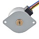 Φ35x22mm PM Motor paso a paso 7.5deg 53.9mN.m(7.634oz.in) 0.2A 4 Cables Φ35x22mm PM Motor paso a paso 7.5deg 53.9mN.m(7.634oz.in) 0.2A 4 Cables