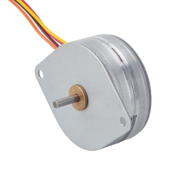 CN en oferta - Φ42x18mm PM Motor paso a paso 3.75deg 49mN.m(6.94oz.in) 0.42A 4 cables