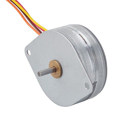 Φ42x18mm PM Motor paso a paso 3.75deg 49mN.m(6.94oz.in) 0.42A 4 cables Φ42x18mm PM Motor paso a paso 3.75deg 49mN.m(6.94oz.in) 0.42A 4 cables