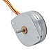Φ42x18mm PM Motor paso a paso 3.75deg 49mN.m(6.94oz.in) 0.42A 4 cables Φ42x18mm PM Motor paso a paso 3.75deg 49mN.m(6.94oz.in) 0.42A 4 cables