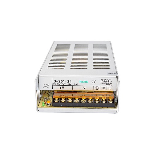 201W 24V 8.3A 115/230V Fuente deAlimentación conmutada Kits de enrutador CNC de motor pasoA paso 201W 24V 8.3A 115/230V Fuente deAlimentación conmutada Kits de enrutador CNC de motor pasoA paso