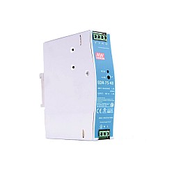 EDR-75-48 MEANWELL 76.8W 48VDC 1.6A 115/230VAC Salida única Industrial CARRIL DIN