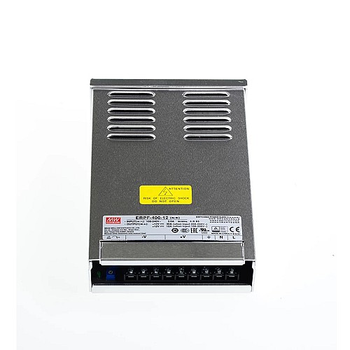 ERPF-400-12 MEANWELL 360W 30A 115/231VAC Fuente deAlimentación conmutada de salida única