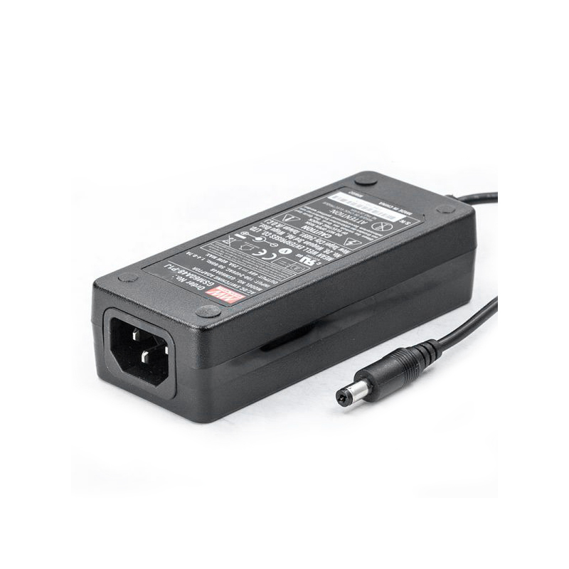 GSM60A48-P1J MEANWELL 60W 48VDC 1.25A 115/230VACAC-DCAdaptador médicoVerde confiable