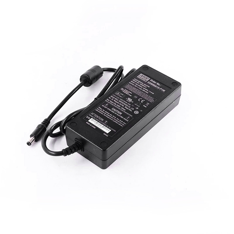 GSM90A15-P1M MEANWELL 90W 15VDC 6A 115/230VACAC-DCAdaptador médicoVerde confiable
