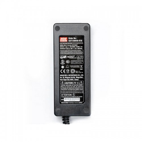 GST120A48-R7B MEANWELL 120W 48VDC 2.5A 115/230VACAC-DCAdaptador industrialVerde confiable