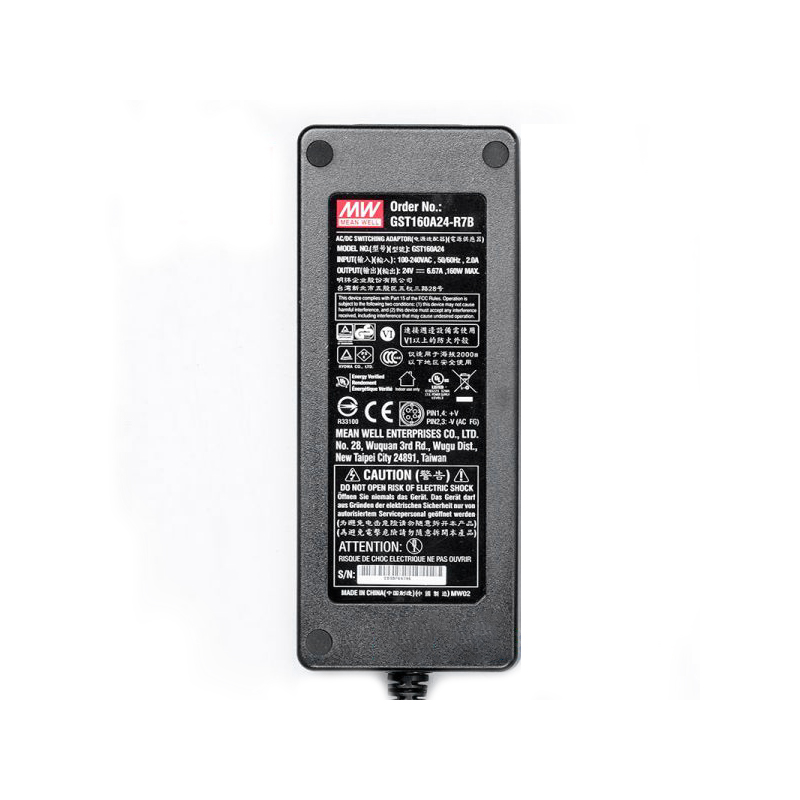 GST160A24-R7B MEANWELL 160W 24VDC 6.67A 115/230VACAC-DCAdaptador industrialVerde confiable GST160A24-R7B MEANWELL 160W 24VDC 6.67A 115/230VACAC-DCAdaptador industrialVerde confiable