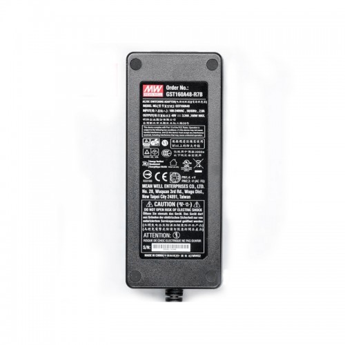 GST160A48-R7B MEANWELL 160W 48VDC 3.34A 115/230VACAC-DCAdaptador industrialVerde confiable
