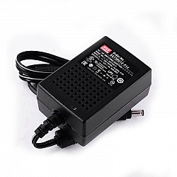 GST36U12-P1J MEANWELL 36W 12VDC 3A 115/230VACAC-DCAdaptador industrialVerde confiable
