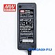 GST40A09-P1J MEANWELL 40W 9VDC 4.45A 115/230VACAC-DCAdaptador industrialVerde confiable