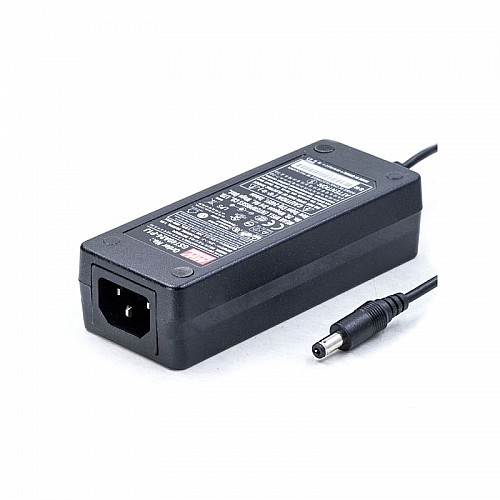 GST40A24-P1J MEANWELL 40W 24VDC 1.67A 115/230VACAC-DCAdaptador industrialVerde confiable