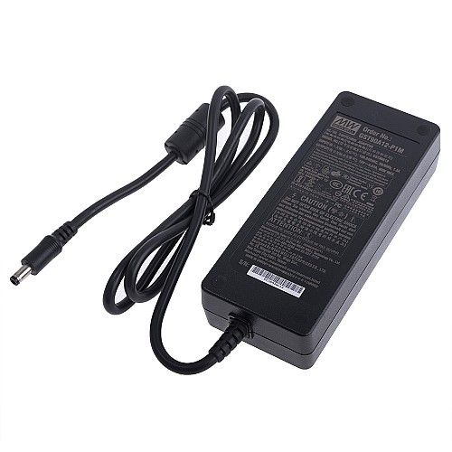 GST90A12-P1M MEANWELL 80W 12VDC 6.67A 115/230VACAC-DCAdaptador industrialVerde confiable