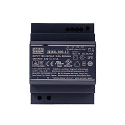 85.2W 12VDC 7.1A 115/230VAC Fuente de Alimentación de riel DIN con forma escalonada ultradelgada