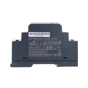 15W 24VDC 0.63A 115/230VAC Fuente de Alimentación de riel DIN con forma escalonada ultradelgada 15W 24VDC 0.63A 115/230VAC Fuente de Alimentación de riel DIN con forma escalonada ultradelgada