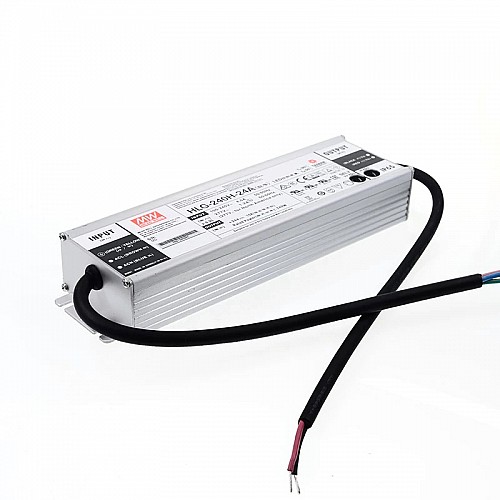 HLG-240H-24A MEANWELL 240W 10A 24VVoltaje constante + Driver LED de corriente constante