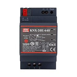CN en oferta - KNX-20E-640 MEANWELL 640mA Fuente de Alimentación KNX
