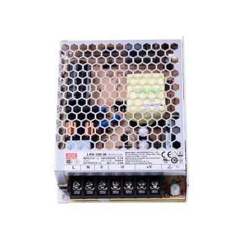 LRS-100-36 MEANWELL 100.8W 36VDC 2.8A 115/230VAC Fuente de Alimentación conmutada cerrada