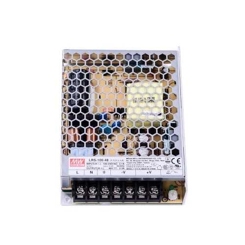 LRS-100-48 MEANWELL 100W 48VDC 2.3A 115/230VAC Fuente de Alimentación conmutada cerrada LRS-100-48 MEANWELL 100W 48VDC 2.3A 115/230VAC Fuente de Alimentación conmutada cerrada