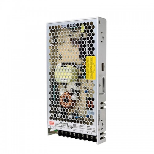 LRS-200-12 MEANWELL 200W 12VDC 17A 115/230VAC Fuente de Alimentación conmutada cerrada LRS-200-12 MEANWELL 200W 12VDC 17A 115/230VAC Fuente de Alimentación conmutada cerrada