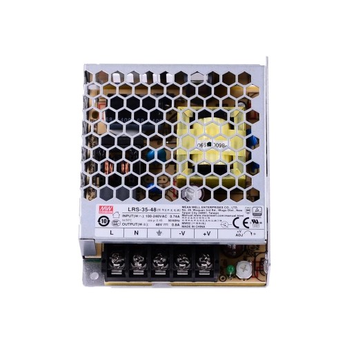 LRS-35-48 MEANWELL 38.4W 48VDC 0.8A 115/230VAC Fuente de Alimentación conmutada cerrada LRS-35-48 MEANWELL 38.4W 48VDC 0.8A 115/230VAC Fuente de Alimentación conmutada cerrada