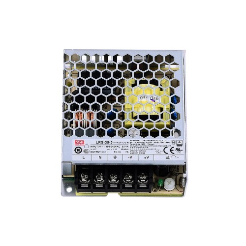 LRS-35-5 MEANWELL 35W 5VDC 7A 115/230VAC Fuente de Alimentación conmutada cerrada LRS-35-5 MEANWELL 35W 5VDC 7A 115/230VAC Fuente de Alimentación conmutada cerrada