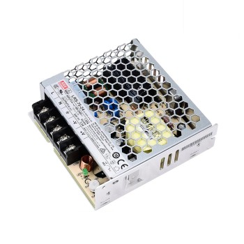 LRS-75-24 MEANWELL 75W 24VDC 3.2A 115/230VAC Fuente de Alimentación conmutada cerrada