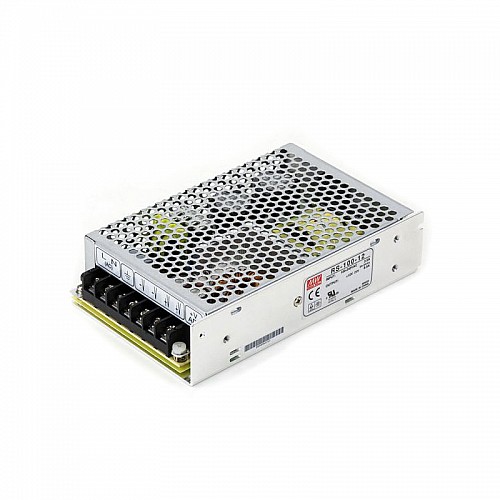 RS-100-12 MEANWELL 102W 8.5A 12V Fuente deAlimentación conmutada de salida única