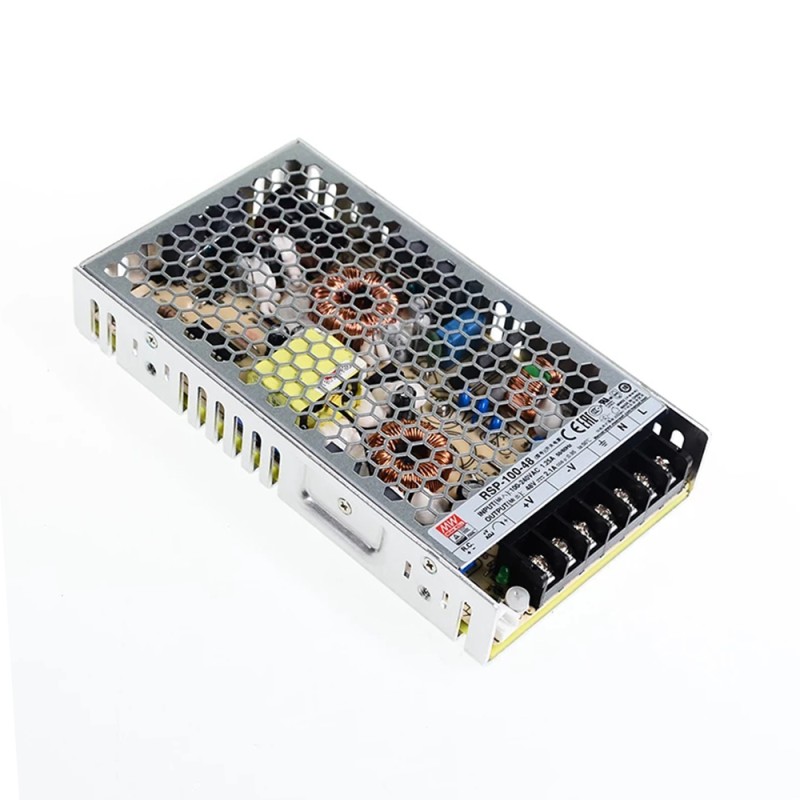 RSP-100-48 MEANWELL 100.8W 48VDC 2.1A 115/230VAC Salida única con función PFC