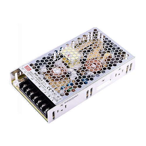 RSP-100-5 MEANWELL 100W 5VDC 20A 115/230VAC Salida única con función PFC