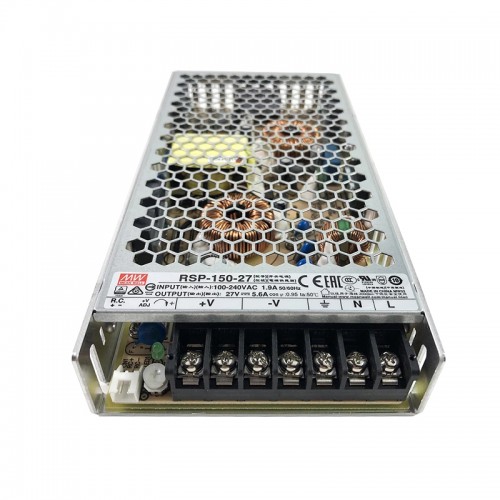 RSP-150-27 MEANWELL 151.2W 27VDC 5.6A 115/230VAC Salida única con función PFC