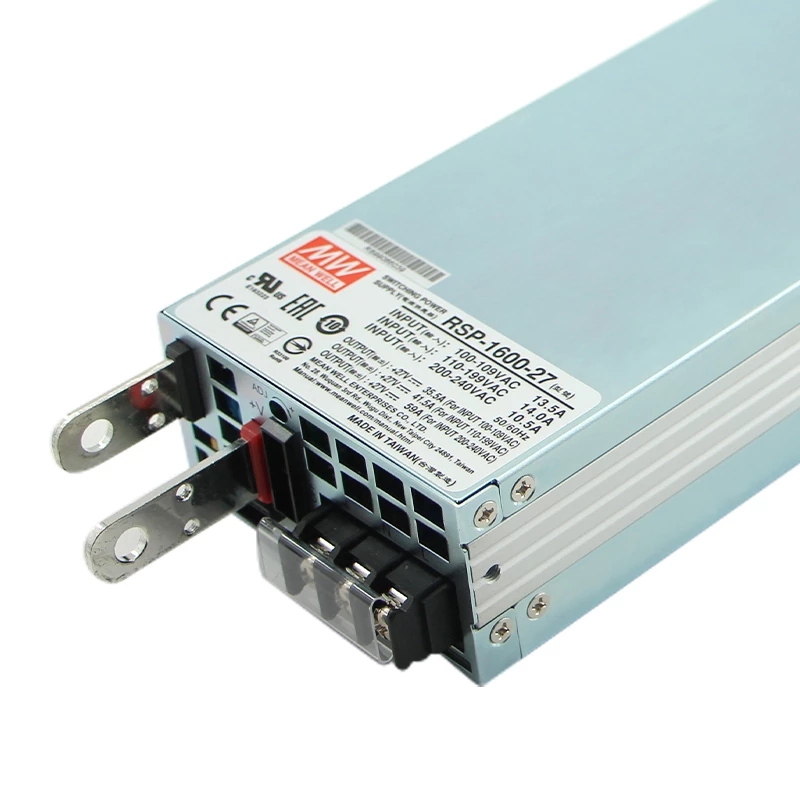 RSP-1600-27 MEANWELL 1593W 27VDC 59A 115/230VAC Fuente de Alimentación con salida única