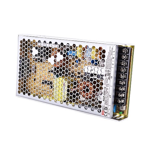 RSP-200-12 MEANWELL 200.4W 12VDC 16.7A 115/230VAC Salida única con función PFC