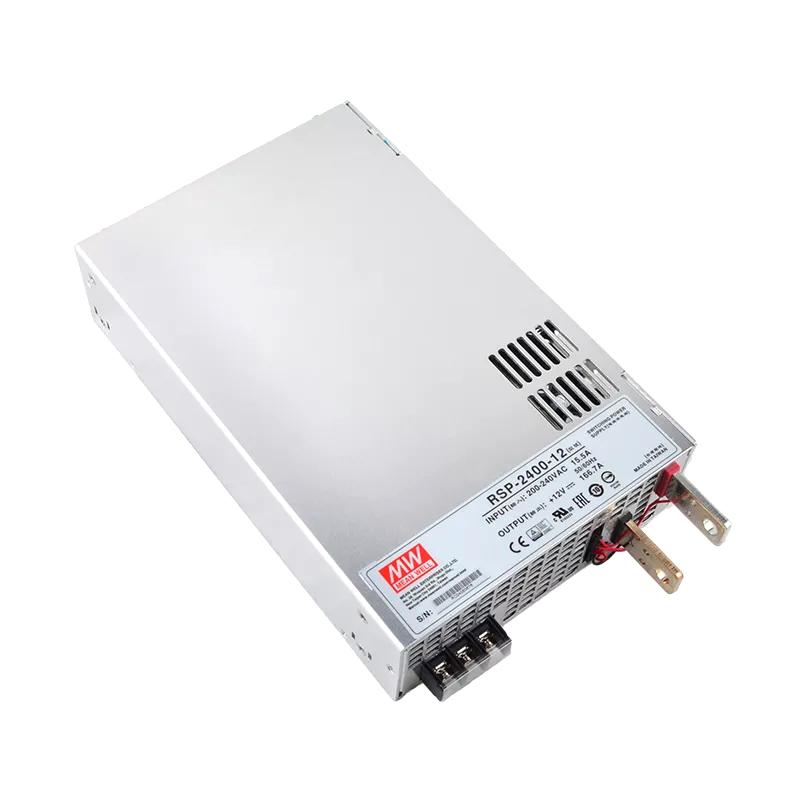 RSP-2400-12 MEANWELL 2400.4W 12VDC 166.7A 180/230VAC Fuente de Alimentación con salida única