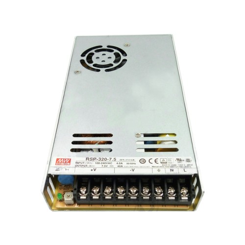 RSP-320-7.5 MEANWELL 300W 7.5VDC 40A 115/230VAC Salida única con función PFC