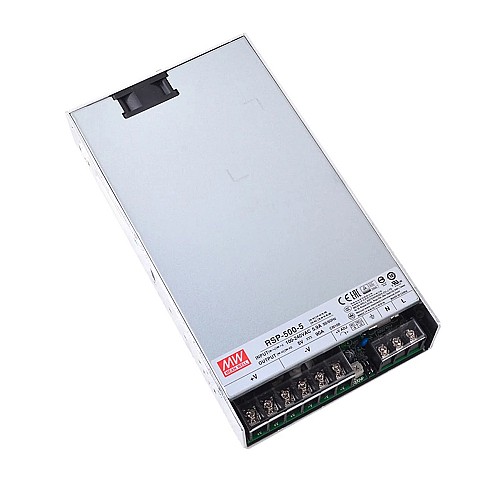 RSP-500-5 MEANWELL 450W 5VDC 90A 115/230VAC Salida única con función PFC
