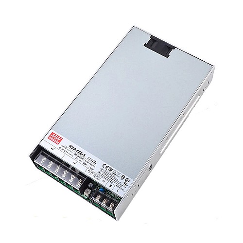 RSP-500-5 MEANWELL 450W 5VDC 90A 115/230VAC Salida única con función PFC