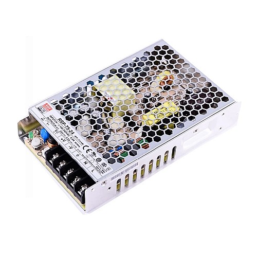 RSP-75-24 MEANWELL 76.8W 24VDC 3.2A 115/230VAC Salida única con función PFC