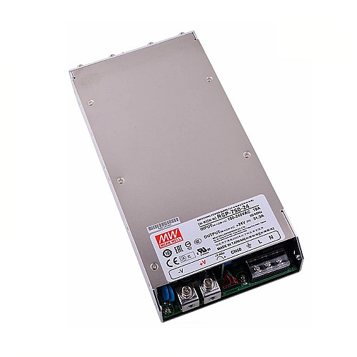 RSP-750-24 MEANWELL 751.2W 24VDC 31.3A 115/230VAC Fuente deAlimentación con salida única