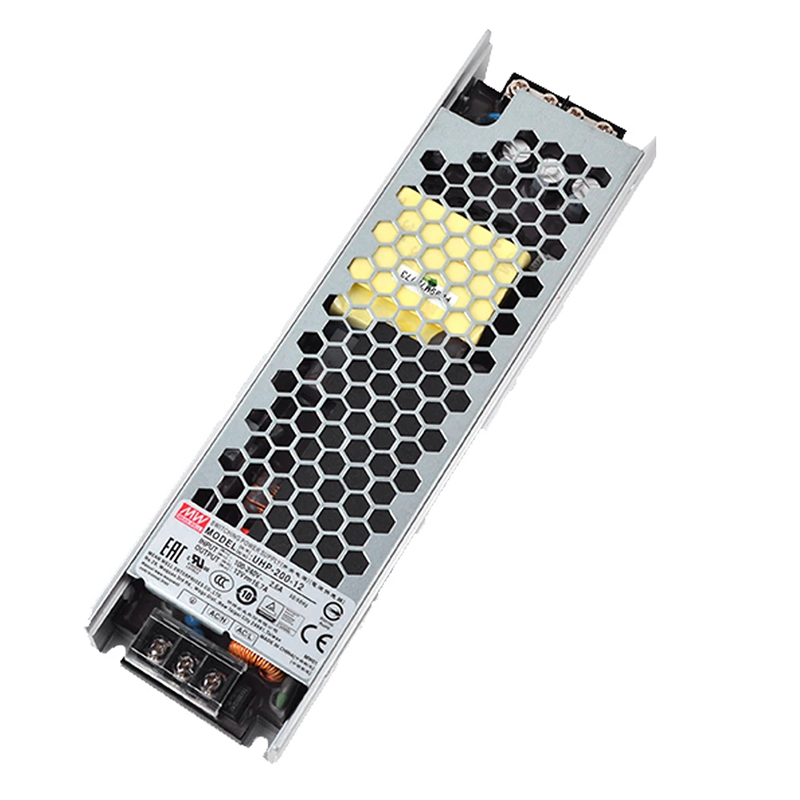 UHP-200-12  200.4W 12VDC 16.7A 115/230VAC Tipo delgado con fuente de Alimentación conmutada PFC