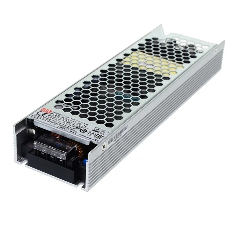 UHP-350-12  350.4W 12VDC 29.2A 115/230VAC Tipo delgado con fuente de Alimentación conmutada PFC