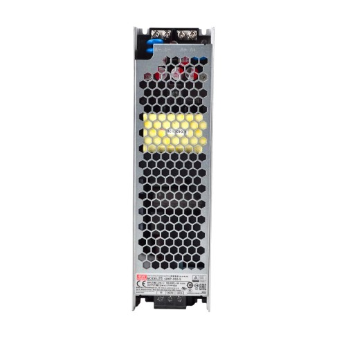UHP-350-5 MEANWELL 300W 5VDC 60A 115/230VAC Tipo delgado con fuente deAlimentación conmutada PFC