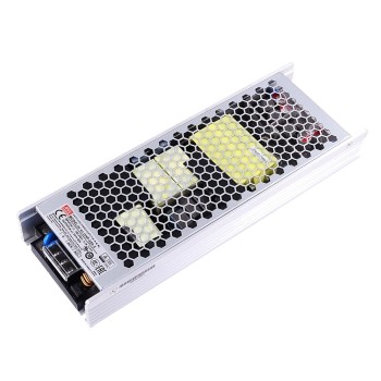 UHP-500-5 MEANWELL 400W 5VDC 80A 115/230VAC Tipo delgado con fuente de Alimentación conmutada PFC