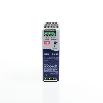 WDR-120-12 120W 12VDC 10A 230/400VAC Fuente de Alimentación de riel DIN industrial WDR-120-12 120W 12VDC 10A 230/400VAC Fuente de Alimentación de riel DIN industrial