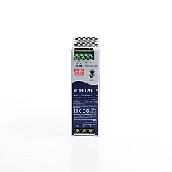 WDR-120-12  120W 12VDC 10A 230/400VAC Fuente de Alimentación de riel DIN industrial
