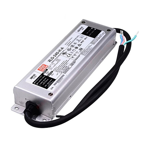 XLG-240-HA MEANWELL 239.6W 0.7A 115/230VAC Driver LED de modo de potencia constante